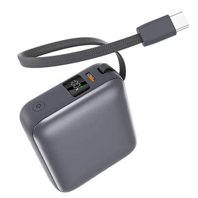 10000mah 35W Powerbank Siyah - Hızlı Şarj - QCY