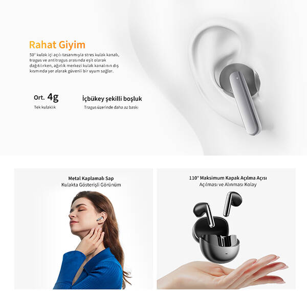 QCY AilyBuds Pro+ Bluetooth Kulaklık - 51