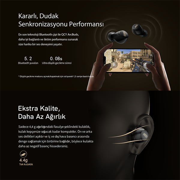 QCY ArcBuds Bluetooth Kulaklık - 15