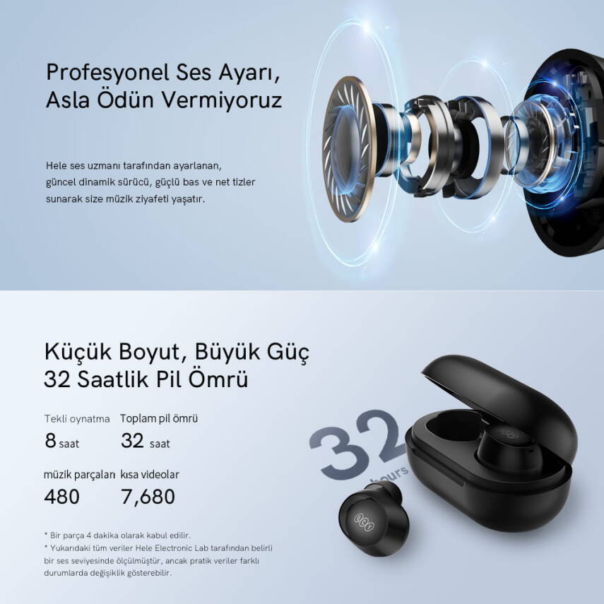QCY ArcBuds Lite Bluetooth Kulaklık - 5