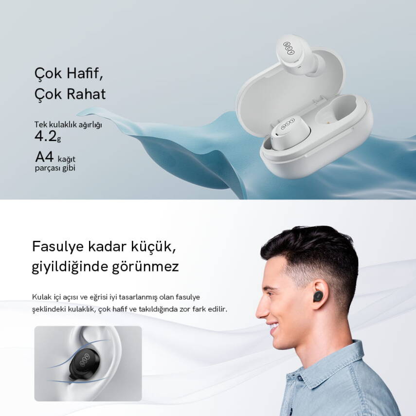 QCY ArcBuds Lite Bluetooth Kulaklık - 12