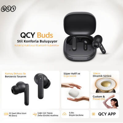 QCY Buds Bluetooth Kulaklık - 4