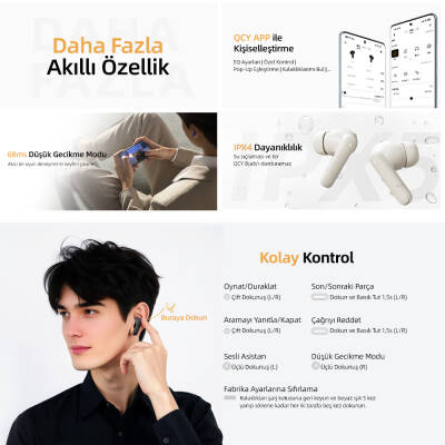 QCY Buds Bluetooth Kulaklık - 14