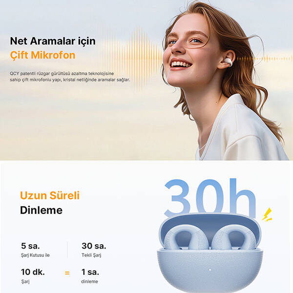 QCY C10 Crossky Bluetooth Kulaklık - 34