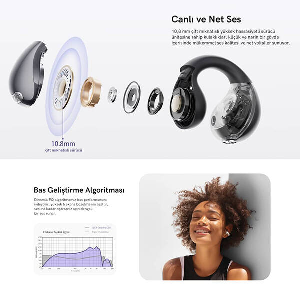 QCY Crossky C30 Bluetooth Kulaklık - 7