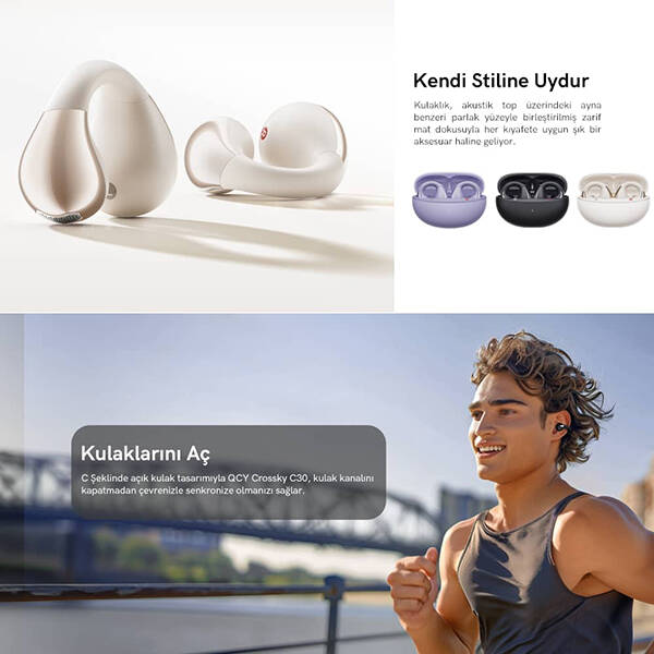 QCY Crossky C30 Bluetooth Kulaklık - 12