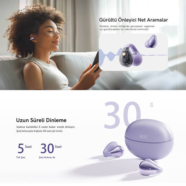 QCY Crossky C30 Bluetooth Kulaklık - 22