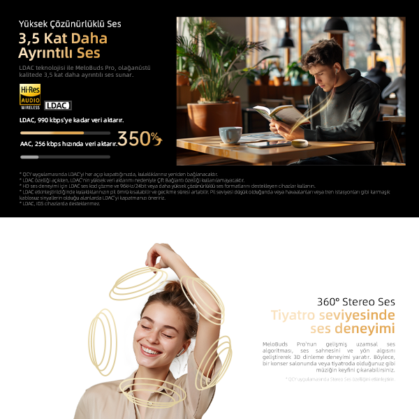 QCY Melobuds Pro Bluetooth Kulaklık - 7
