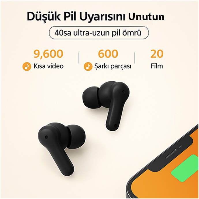 QCY T13 ANC Bluetooth Kulaklık - 9
